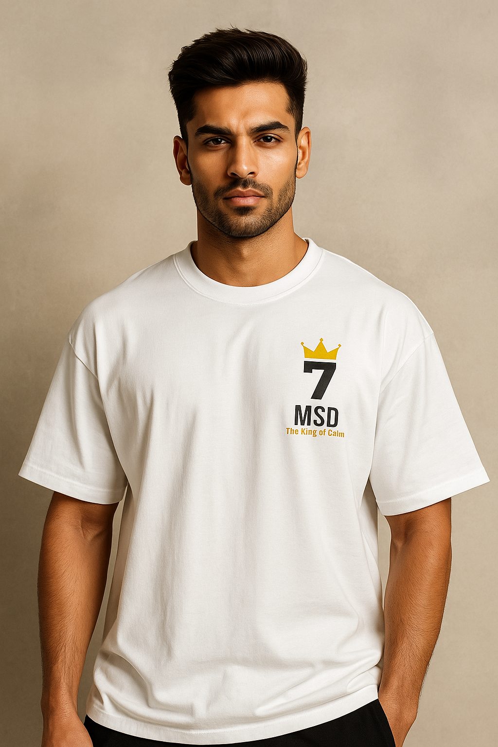 Tribute to a Legend: The SoulSet MS Dhoni Tee