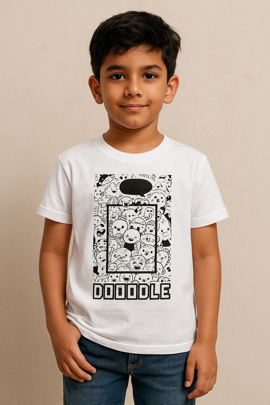 Dooooodle – Kids Creative Doodle Art T-Shirt - SoulSet.Store