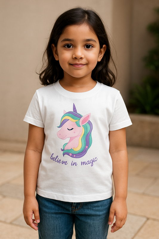 Believe in Magic - Kids Unicorn T-Shirt - SoulSet.Store