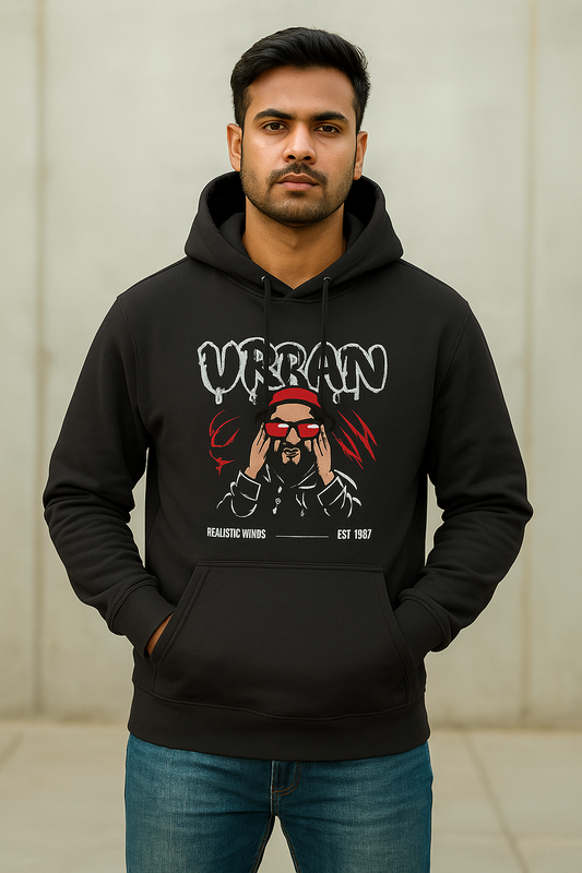 Urban Graffiti hoodie – bold oversized streetwear hoodie with colorful graffiti design

